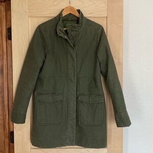 Women’s PrAna medium green jacket